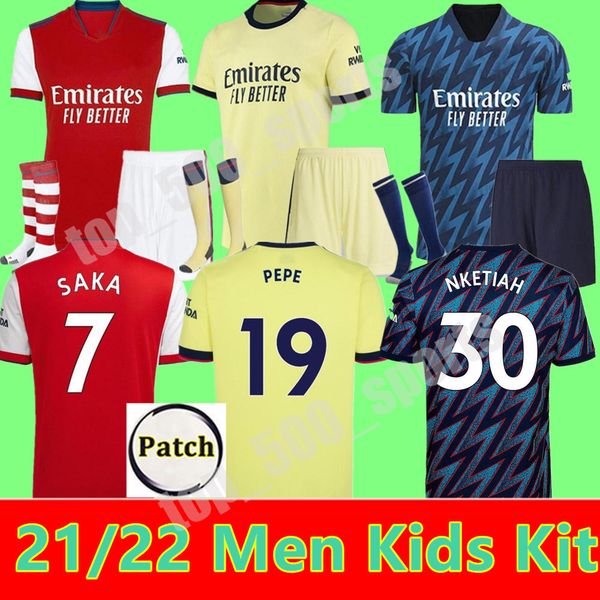 men kids kit 2021 2022 ødegaard willian arsen soccer jersey pepe saka thomas nicolas tierney 21 22 gunners football shirt child sets uniform, Black
men kids kit 2021 2022 ødegaard willian arsen soccer jersey pepe saka thomas nicolas tierney 21 22 gunners football shirt child sets uniform, Black