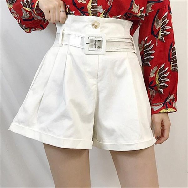 women's shorts women 2021 high waist wide leg summer tide matchin korean black white short simple fashion casual skirt, White;black
women's shorts women 2021 high waist wide leg summer tide matchin korean black white short simple fashion casual skirt, White;black