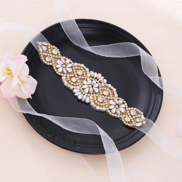 wedding sashes sesthfar rhinestones bridal dresses belt crystal belts for bride waistband cinturones de boda, White
wedding sashes sesthfar rhinestones bridal dresses belt crystal belts for bride waistband cinturones de boda, White