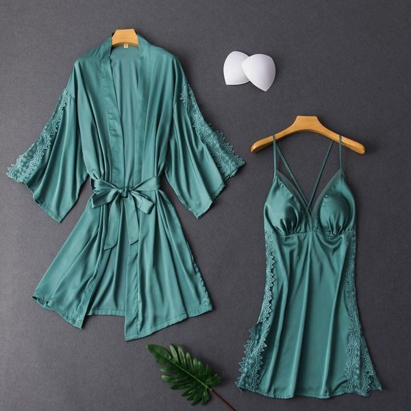 women's sleepwear casual intimate lingerie bathrobe gown lace burgundy women 2pcs robe set satin kimono summer sleep homewear, Black;red
women's sleepwear casual intimate lingerie bathrobe gown lace burgundy women 2pcs robe set satin kimono summer sleep homewear, Black;red