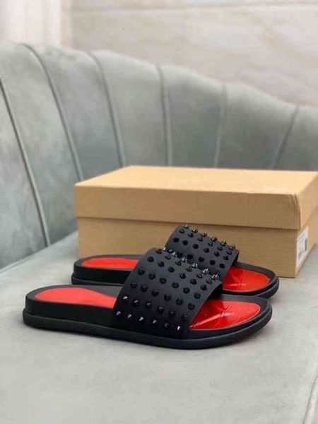 quality shoe high for men's spiked slippers red bottom sandals rubber shoes pool fun sport rivets slide slider slip-on flop platform, Black
quality shoe high for men's spiked slippers red bottom sandals rubber shoes pool fun sport rivets slide slider slip-on flop platform, Black
