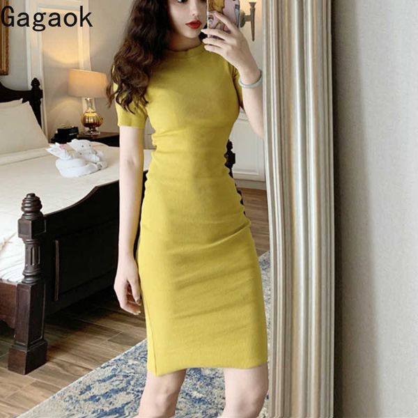 women vintage mini dress summer solid o-neck empire sheath slim bodycon wild female fashion dresses 210531, Black;gray
women vintage mini dress summer solid o-neck empire sheath slim bodycon wild female fashion dresses 210531, Black;gray
