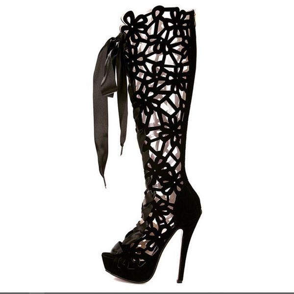 boots seggnice women 2021 knee high party shoes fashion peep toe over-the-knee, Black
boots seggnice women 2021 knee high party shoes fashion peep toe over-the-knee, Black