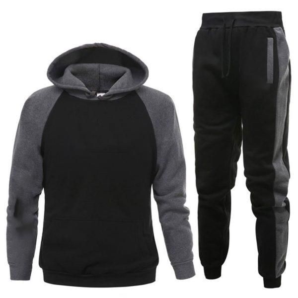 men's tracksuits casual stitching tracksuit long sleeve zipper hooded sweatshirt pants sets winter jogging sports warm hoodies suit#z, Gray
men's tracksuits casual stitching tracksuit long sleeve zipper hooded sweatshirt pants sets winter jogging sports warm hoodies suit#z, Gray