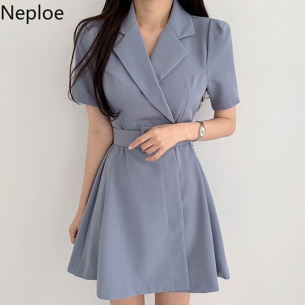 neploe office lady fashion blazer dress women with belt solid color a-line slim fit mini dresses korean suits elegant vestidos 210422, Black;gray
neploe office lady fashion blazer dress women with belt solid color a-line slim fit mini dresses korean suits elegant vestidos 210422, Black;gray