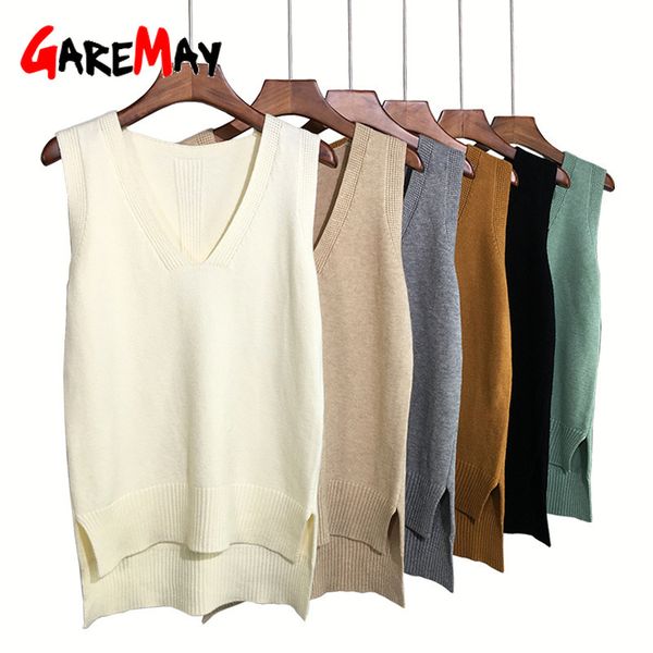 autumn women sweater waistcoat korean womens elegant student v-neck pullover knitting outerwear vest pink black blue 210428, White;black
autumn women sweater waistcoat korean womens elegant student v-neck pullover knitting outerwear vest pink black blue 210428, White;black