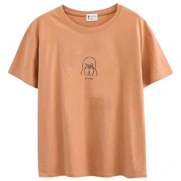 women casual short sleeve summer tee korean fashion blogger t-shirt vintage white cotton printing tees 210517
women casual short sleeve summer tee korean fashion blogger t-shirt vintage white cotton printing tees 210517