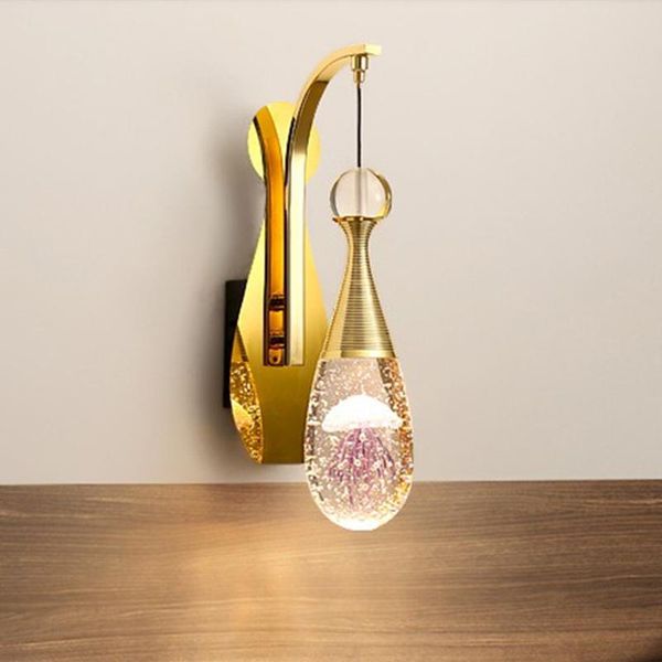 wall lamp nordic modern luxury crystal lamps living room decoration jellyfish lights corridor aisles sconce light fixtures
wall lamp nordic modern luxury crystal lamps living room decoration jellyfish lights corridor aisles sconce light fixtures
