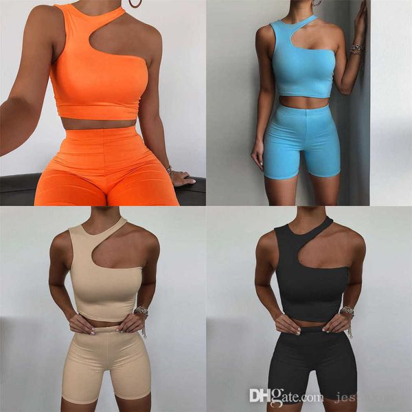 summer women's two piece pants sports suits women knitted off shoulder cut out elastic shorts set night club clothing, White
summer women's two piece pants sports suits women knitted off shoulder cut out elastic shorts set night club clothing, White