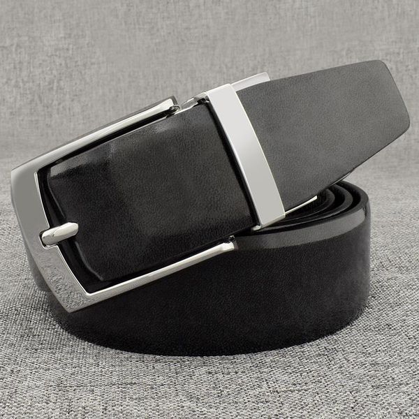belts pin buckle full grain leather black men luxury genuine waist strap cowskin ceinture homm, Black;brown
belts pin buckle full grain leather black men luxury genuine waist strap cowskin ceinture homm, Black;brown