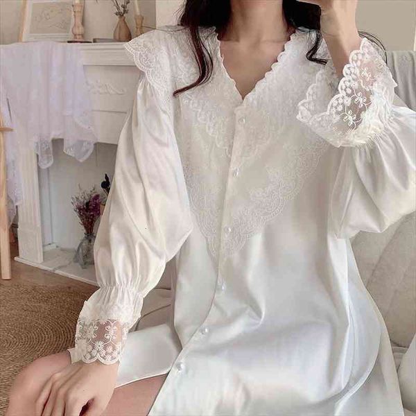 white dress lace nightie embroidery womens sleepwears chiffon nightwear summer home clothes nightgown shirts, Black;red
white dress lace nightie embroidery womens sleepwears chiffon nightwear summer home clothes nightgown shirts, Black;red