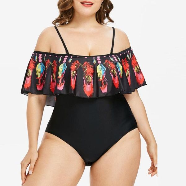 one-piece suits women one piece padded bodysuit swimwear plus size feather print swimsuit tankini female summer beachwear bathing suit
one-piece suits women one piece padded bodysuit swimwear plus size feather print swimsuit tankini female summer beachwear bathing suit