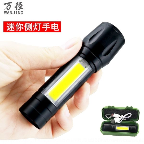 7o0n mini super bright usb wick flash charging flashlights torches multifunctional household portable led zoom side lamp cob light 
7o0n mini super bright usb wick flash charging flashlights torches multifunctional household portable led zoom side lamp cob light