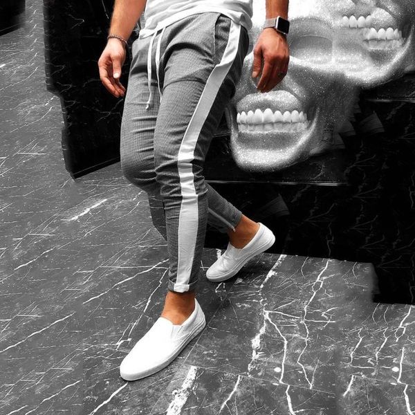 men's pants 2021 autumn men fitness sweatpants male plaid gyms bodybuilding workout trousers casual fashion sportswear brand pencil 3#, Black
men's pants 2021 autumn men fitness sweatpants male plaid gyms bodybuilding workout trousers casual fashion sportswear brand pencil 3#, Black
