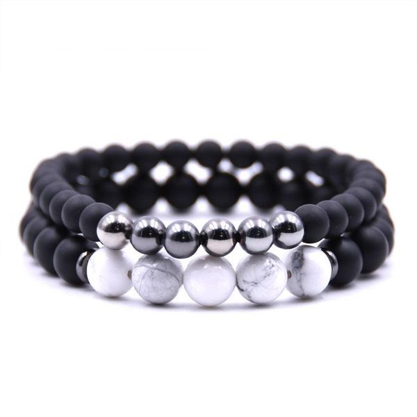 beaded, strands hyhoney 2pcs/set natural stone beads charm bracelets for women men jewelry gifts pulseira, Black
beaded, strands hyhoney 2pcs/set natural stone beads charm bracelets for women men jewelry gifts pulseira, Black