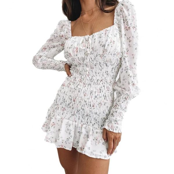 casual dresses 2021 fashion simple polyester women dress floral print backless ruffle hem long sleeve party for dating, Black;gray
casual dresses 2021 fashion simple polyester women dress floral print backless ruffle hem long sleeve party for dating, Black;gray