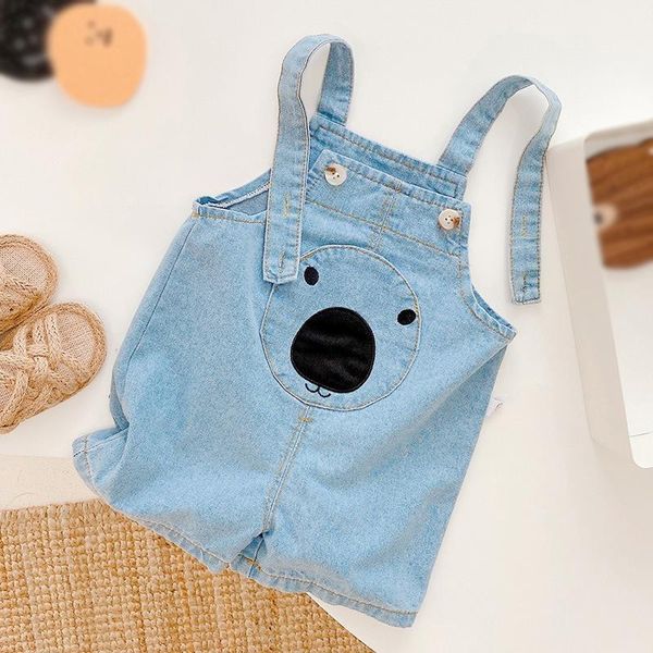 jumpsuits born baby clothes summer girls boy cowboy cartoon bear pants children denim jumpsuit sling strap jeans kids outfits, Blue
jumpsuits born baby clothes summer girls boy cowboy cartoon bear pants children denim jumpsuit sling strap jeans kids outfits, Blue
