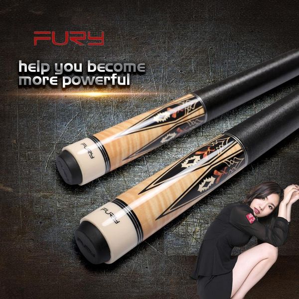 fury billiard pool cue fu 11.75mm12.75mm tiger tip 147cm length professional maple shaft 10teeth joint stick kit china cues
fury billiard pool cue fu 11.75mm12.75mm tiger tip 147cm length professional maple shaft 10teeth joint stick kit china cues