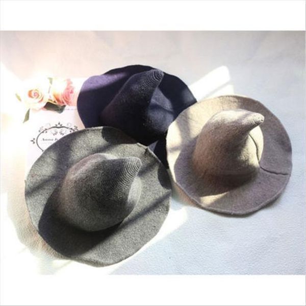 1 piece modern halloween witch hat woolen women lady made from fashionable wool party festival, Blue;gray
1 piece modern halloween witch hat woolen women lady made from fashionable wool party festival, Blue;gray