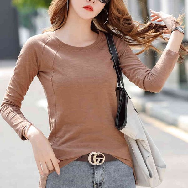 women's t-shirt shintimes cotton t women basic casual 2021 spring autumn asymmetry long sleeve woman clothes tee femme ank7, White
women's t-shirt shintimes cotton t women basic casual 2021 spring autumn asymmetry long sleeve woman clothes tee femme ank7, White