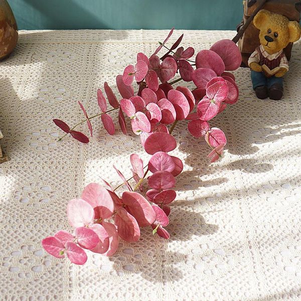 decorative flowers & wreaths luxurious red eucalyptus long branch silk artificial plants house decor faux foliage greens
decorative flowers & wreaths luxurious red eucalyptus long branch silk artificial plants house decor faux foliage greens