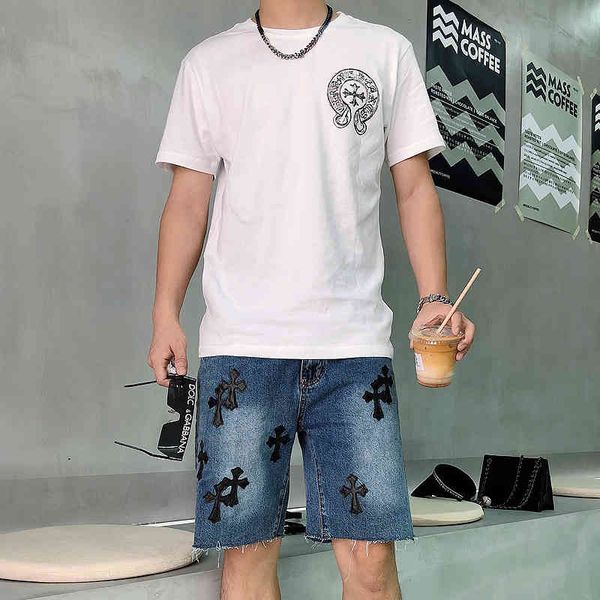 croosin new fashion brand short men's ch horseshoe sanskrit printing loose cotton trend t-shirt net red half sleeve, White;black
croosin new fashion brand short men's ch horseshoe sanskrit printing loose cotton trend t-shirt net red half sleeve, White;black