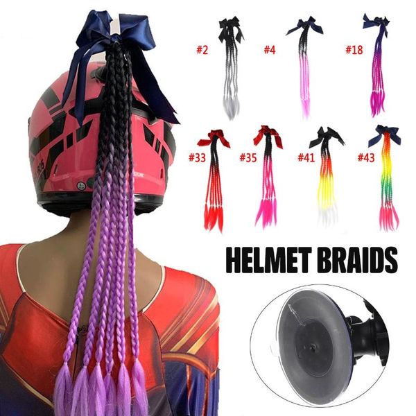 motorcycle helmets 22 inch 6 braids wig woman helmet handmade decoration punk dirty braid motocross racing
motorcycle helmets 22 inch 6 braids wig woman helmet handmade decoration punk dirty braid motocross racing