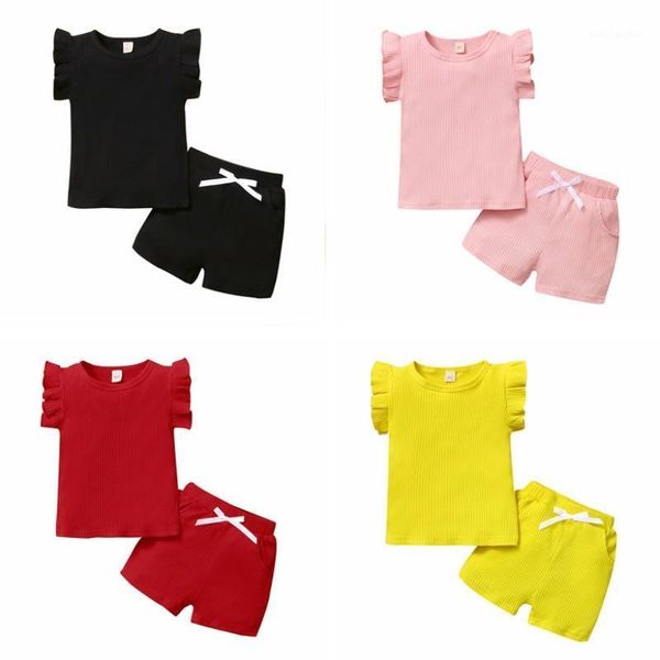 summer children baby girls sleeveless solid t-shirt blouse+shorts casual outfits set clothing sets1, White
summer children baby girls sleeveless solid t-shirt blouse+shorts casual outfits set clothing sets1, White