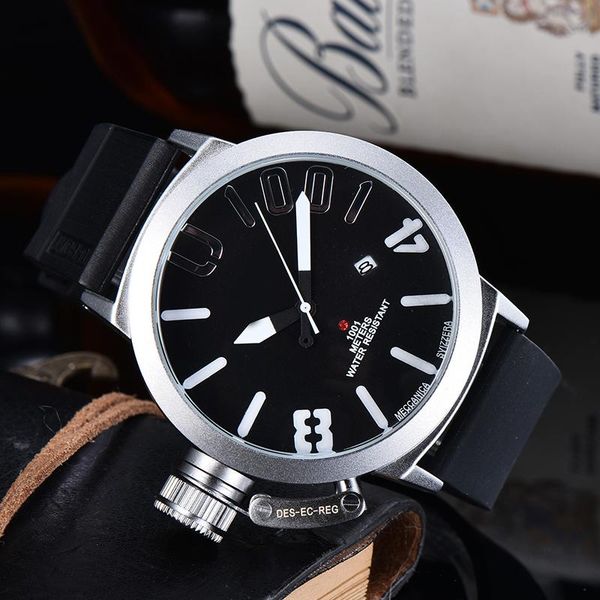 wristwatches joker watch men automatic mechanical movement u waterproof business black rubber wristwatch boat clock big size, Slivery;brown
wristwatches joker watch men automatic mechanical movement u waterproof business black rubber wristwatch boat clock big size, Slivery;brown