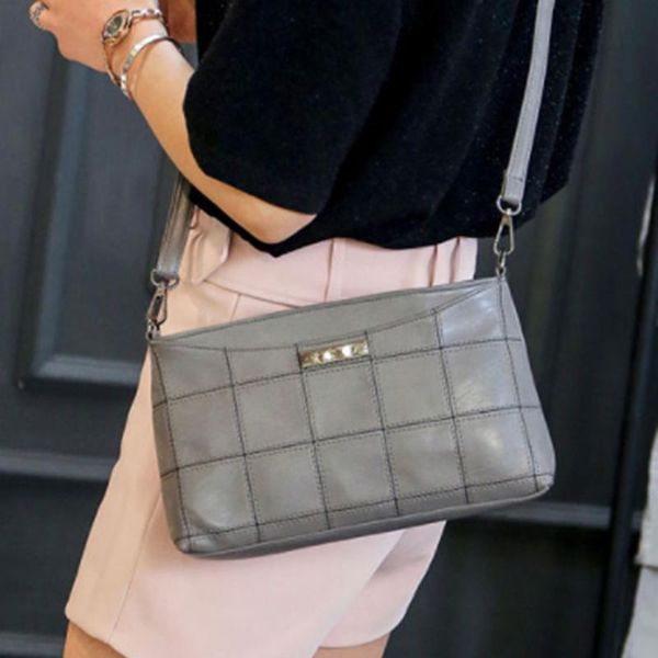 women fashion crossbody bags lady trendy solid color shoulder ladies handbag female vintage leather plaid messenger bag cross body
women fashion crossbody bags lady trendy solid color shoulder ladies handbag female vintage leather plaid messenger bag cross body