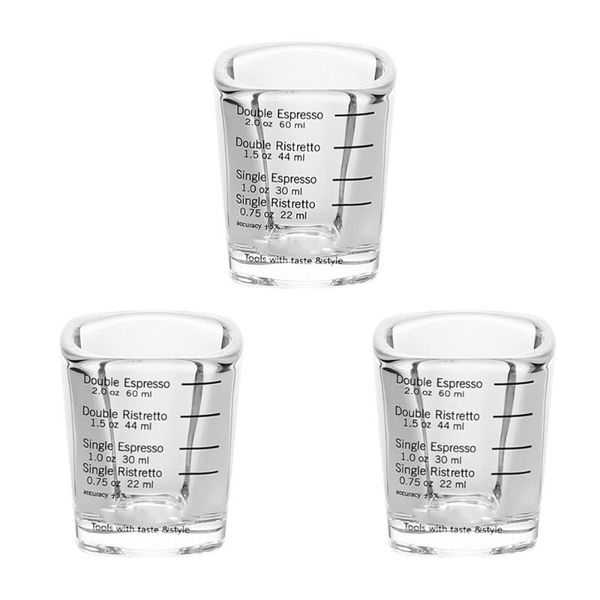 mugs 1 set 3 pcs 60ml espresso cups with scale measuring baking (black)
mugs 1 set 3 pcs 60ml espresso cups with scale measuring baking (black)