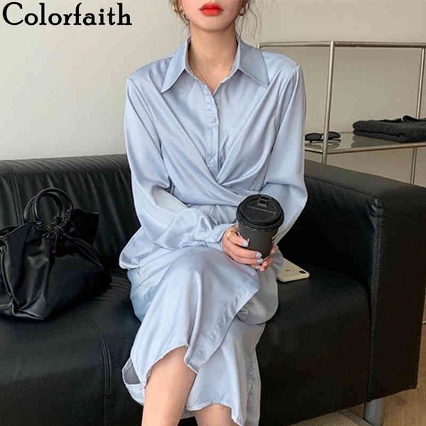 colorfaith new women spring summer dresses high waist oversize split cross elegant office lady long shirt dress dr62239 210413, Black;gray
colorfaith new women spring summer dresses high waist oversize split cross elegant office lady long shirt dress dr62239 210413, Black;gray