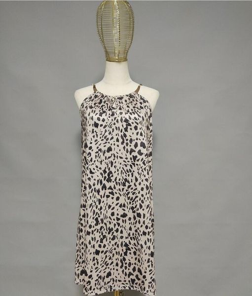 leopard printed beach skirts metal halter dress holiday skirt summer women casual dresses, Black;gray
leopard printed beach skirts metal halter dress holiday skirt summer women casual dresses, Black;gray