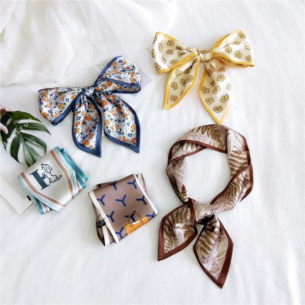 scarves pointed small scarf women spring autumn and summer all-matching ribbon wrist bag with korean hair band, Blue;gray
scarves pointed small scarf women spring autumn and summer all-matching ribbon wrist bag with korean hair band, Blue;gray