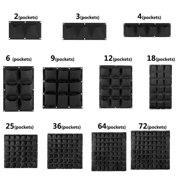 planters & pots 3/6//18/36 pocket vertical garden plant grow wall bags planter flower fabric pot indoor hanging black tools home planting
planters & pots 3/6//18/36 pocket vertical garden plant grow wall bags planter flower fabric pot indoor hanging black tools home planting