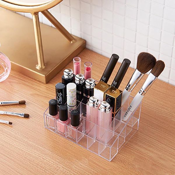 bathroom storage & organization 24 grid acrylic makeup organizer box cosmetic lipstick jewelry case holder display stand make up
bathroom storage & organization 24 grid acrylic makeup organizer box cosmetic lipstick jewelry case holder display stand make up