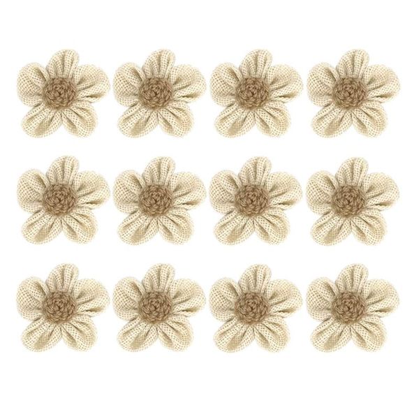 decorative flowers & wreaths 12pcs handmade burlap rustic for diy craft wedding decoration
decorative flowers & wreaths 12pcs handmade burlap rustic for diy craft wedding decoration