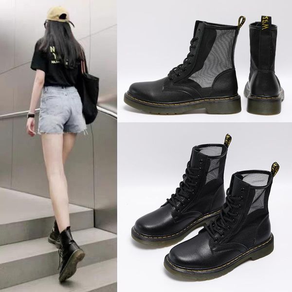 boots cowhide 2021 summer 8-hole mesh single couple british wind white plus size cool, Black
boots cowhide 2021 summer 8-hole mesh single couple british wind white plus size cool, Black