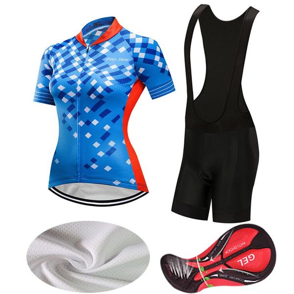 racing sets 2021 summer cycling clothing women sport suit female bike jersey set bib shorts mtb uniform bicycle clothes skinsuit kit dress, Black;blue
racing sets 2021 summer cycling clothing women sport suit female bike jersey set bib shorts mtb uniform bicycle clothes skinsuit kit dress, Black;blue
