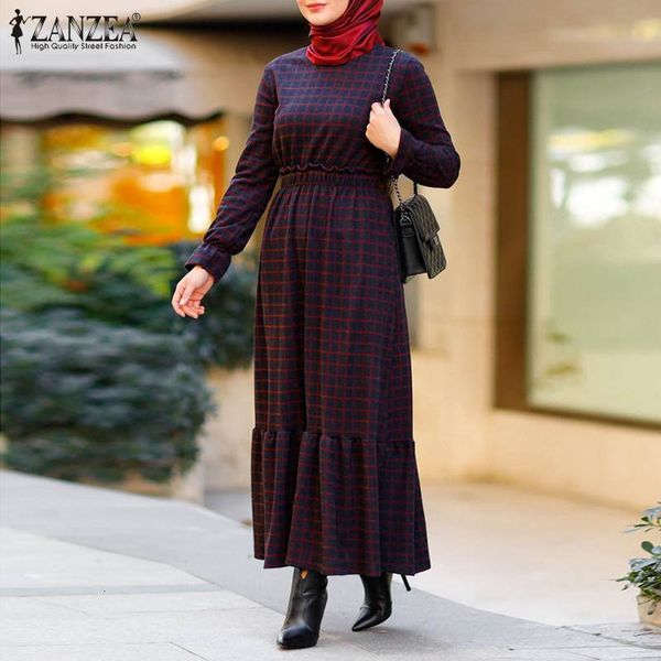 casual dresses elegant muslim turkey hijab dubai abaya retro plaid check long fashion ruffle vestido 2021 robe exnj, Black;gray
casual dresses elegant muslim turkey hijab dubai abaya retro plaid check long fashion ruffle vestido 2021 robe exnj, Black;gray