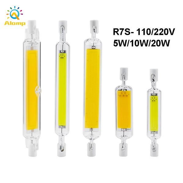 r7s cob tube 5w 10w 20w 78mm 118mm glass led bulbs ac110v 220v lamparda diode spotlight for indoor outdoor lighting
r7s cob tube 5w 10w 20w 78mm 118mm glass led bulbs ac110v 220v lamparda diode spotlight for indoor outdoor lighting