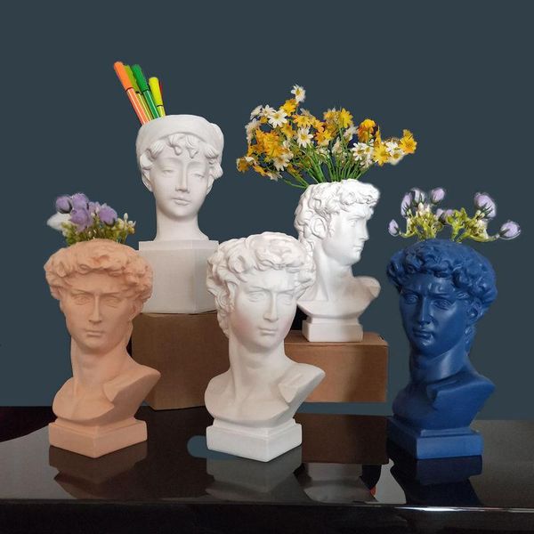 vases nordic style creative receive a pen container human head decorative ornaments resin david vase flower arrangement
vases nordic style creative receive a pen container human head decorative ornaments resin david vase flower arrangement