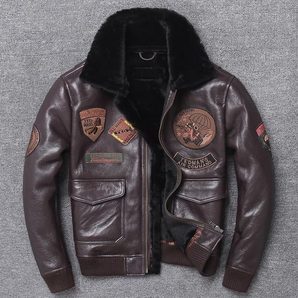 men's leather & faux jacket men genuine retro locomotive european male 2021, Black
men's leather & faux jacket men genuine retro locomotive european male 2021, Black