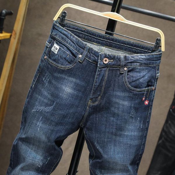 men's jeans autumn winter business straight stretch denim slim fit classic style blue leg fashion,6513 t0p1
men's jeans autumn winter business straight stretch denim slim fit classic style blue leg fashion,6513 t0p1