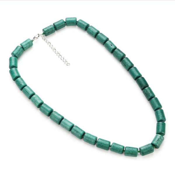 pendant necklaces silver plated stackable green turquoises stone long beads chain necklace attractive design jewelry
pendant necklaces silver plated stackable green turquoises stone long beads chain necklace attractive design jewelry