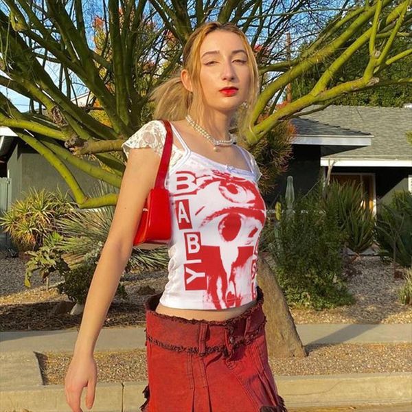 eye printed corset y2k women tank aesthetic cut harajuku summer sweat street wear 90s bow cute retro vest, White
eye printed corset y2k women tank aesthetic cut harajuku summer sweat street wear 90s bow cute retro vest, White