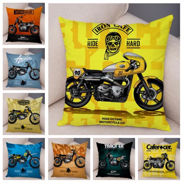 cushion/decorative pillow colorful motorcycle cushion cover decor vintage style bike race pillowcase soft plush case for sofa home car 45x45
cushion/decorative pillow colorful motorcycle cushion cover decor vintage style bike race pillowcase soft plush case for sofa home car 45x45