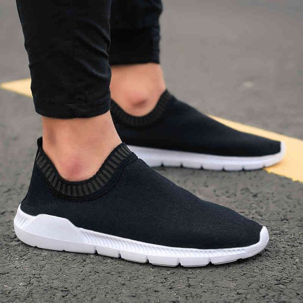 dress shoes men knitting sneakers breathable casual no-slip male air mesh slip on loafers tenis masculino, Black
dress shoes men knitting sneakers breathable casual no-slip male air mesh slip on loafers tenis masculino, Black
