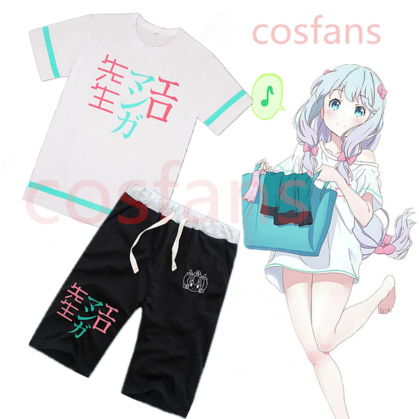 anime costumes anime eromanga sensei t-shirts sagiri izumi cosplay costumes summer short sleeve casual fancy tee shirt pant in stock, Black
anime costumes anime eromanga sensei t-shirts sagiri izumi cosplay costumes summer short sleeve casual fancy tee shirt pant in stock, Black