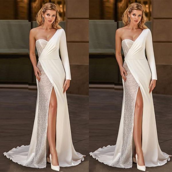 formal evening dresses with one-shouder ruched satin robe de mariée mermaid prom party gowns custom made, Black
formal evening dresses with one-shouder ruched satin robe de mariée mermaid prom party gowns custom made, Black